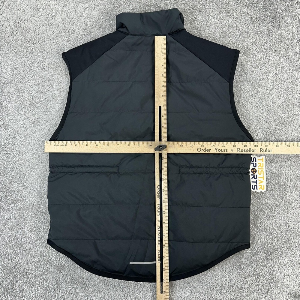Nike Vest Womens Small Black Therma-FIT Loose Fit Insulated Running FB7537-010 - Picture 10 of 12